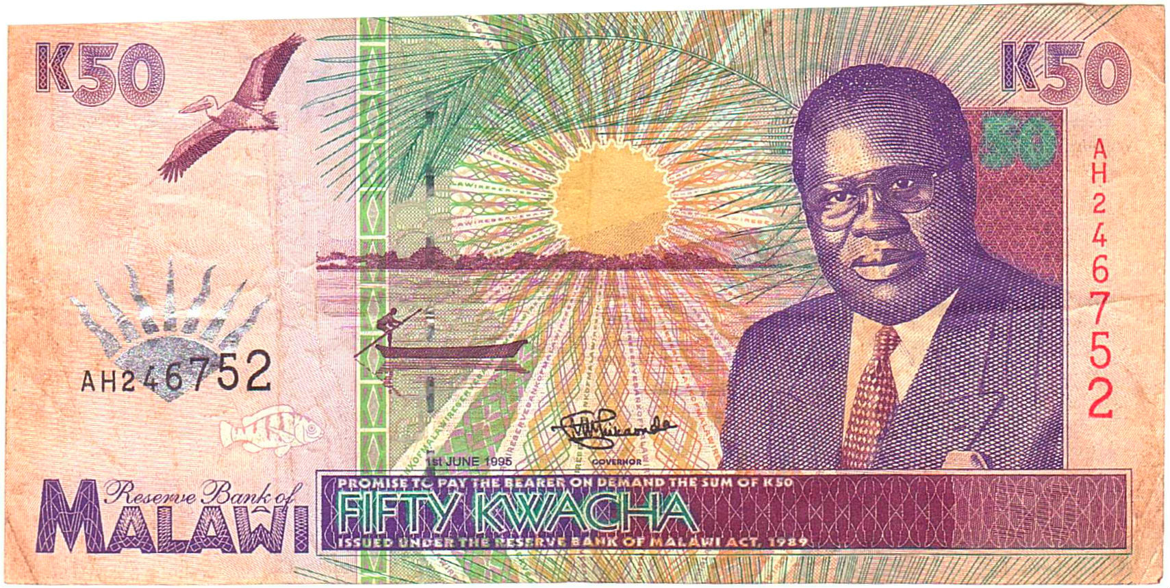 Malawi 50 1996 F P-33